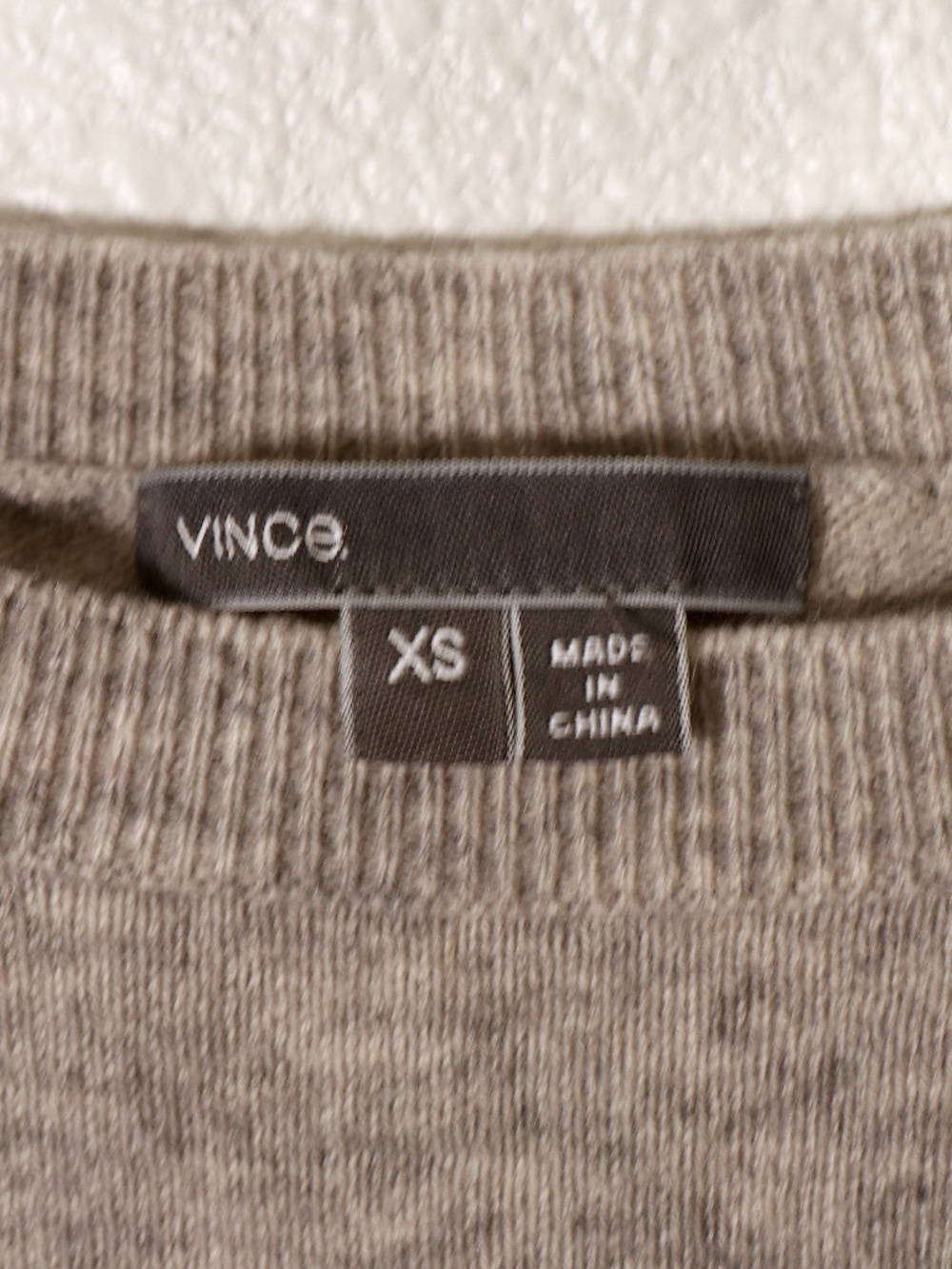 Grey to blue ombre wool/cashmere lightweight sweater - Picture 3 of 5